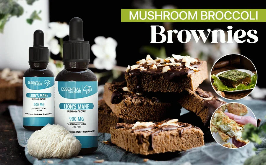 Mushroom Broccoli Brownies Recipe