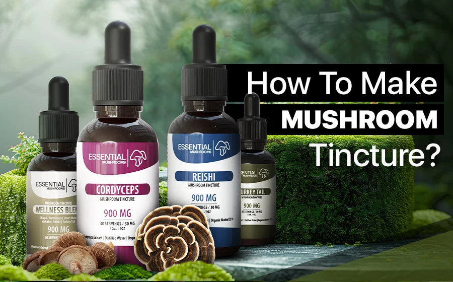 how to make mushroom tincture