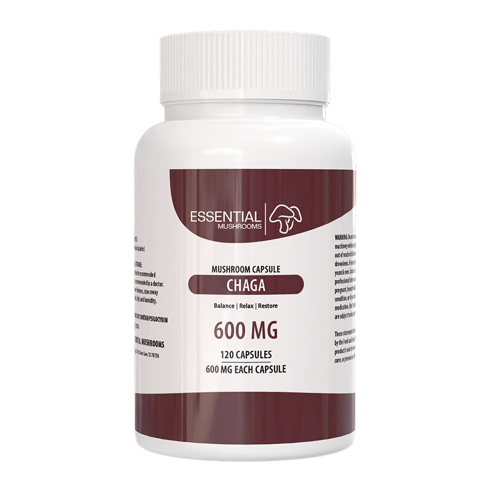 chaga mushroom capsules