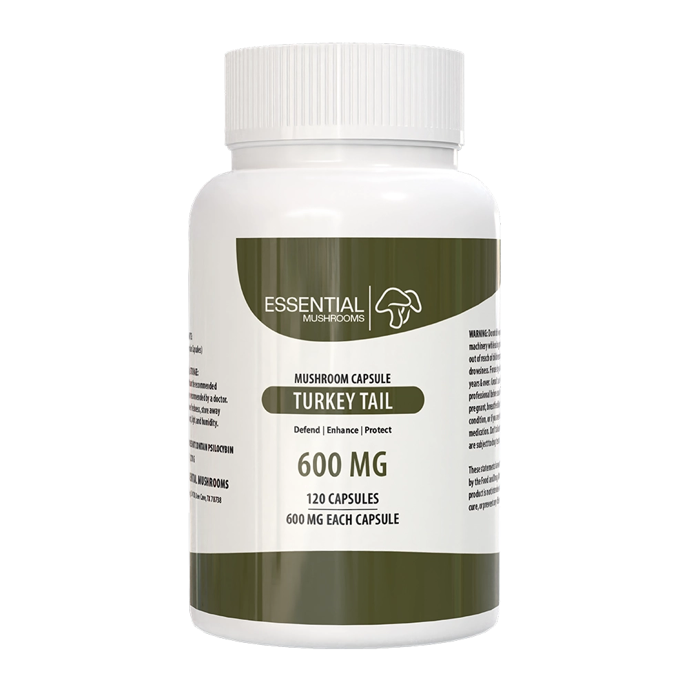 turkey tail mushroom capsules