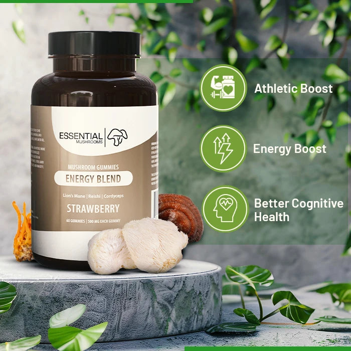 essential mushrooms energy blend gummies benefits pic