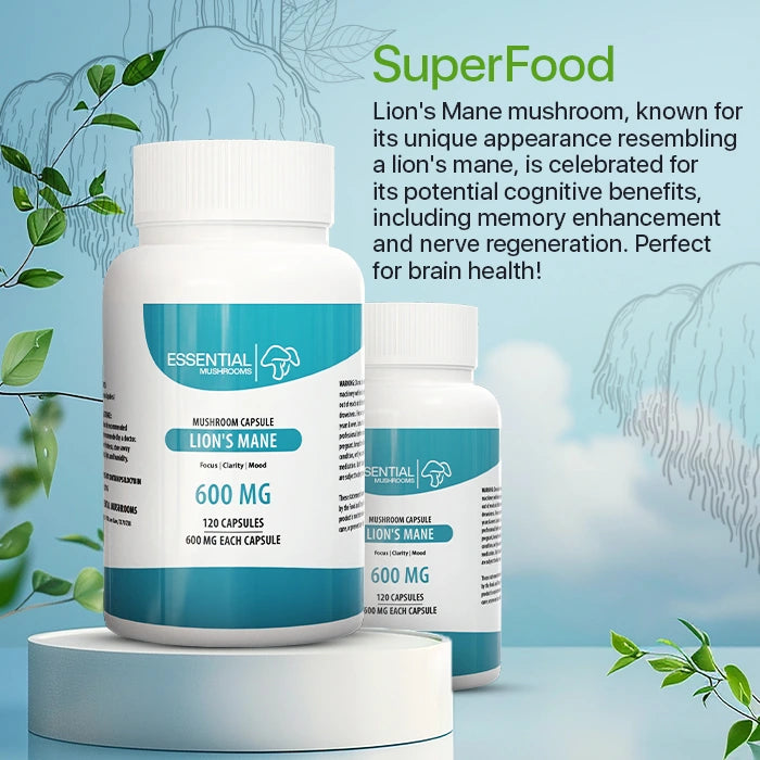 Lion's Mane Mushroom Capsules
