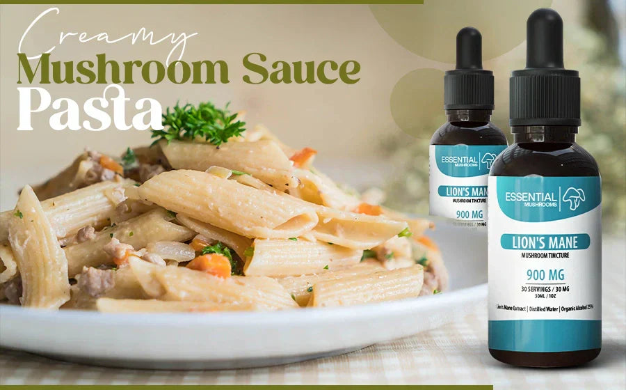 Creamy Mushroom Sauce Pasta