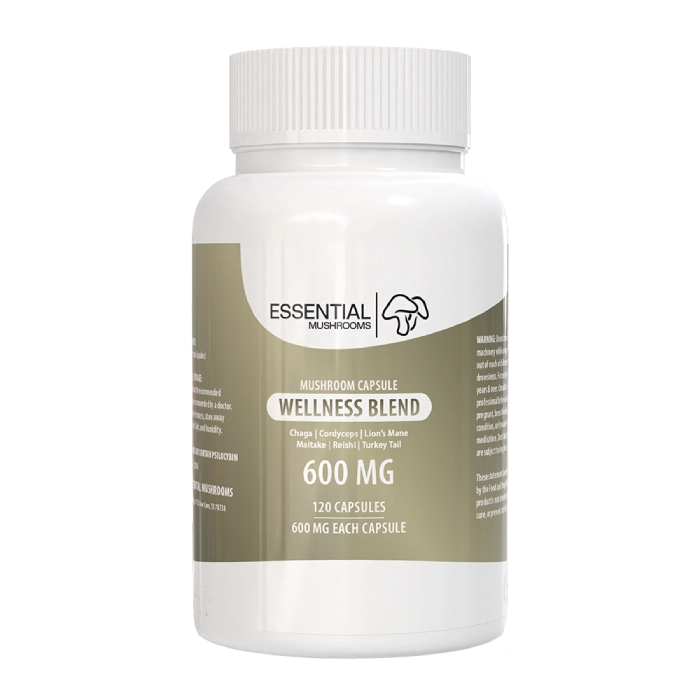 Essential Mushrooms Wellness Blend Mushroom Capsule