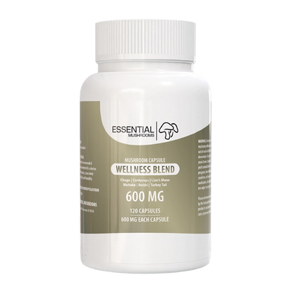 Essential Mushrooms Wellness Blend Mushroom Capsule